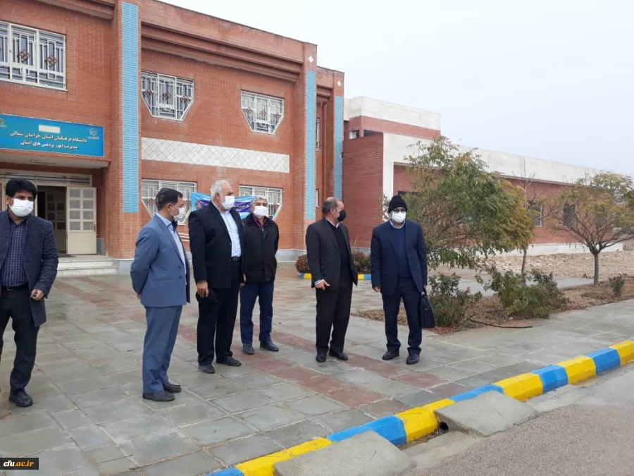 با حضور دکتر انصاری راد معاون دانشجویی دانشگاه فرهنگیان کشور ،مراسم تکریم و معارفه سرپرست مدیریت امور پردیس های دانشگاه فرهنگیان استان خراسان شمالی برگزار شد.
 2