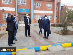 با حضور دکتر انصاری راد معاون دانشجویی دانشگاه فرهنگیان کشور ،مراسم تکریم و معارفه سرپرست مدیریت امور پردیس های دانشگاه فرهنگیان استان خراسان شمالی برگزار شد.
 4