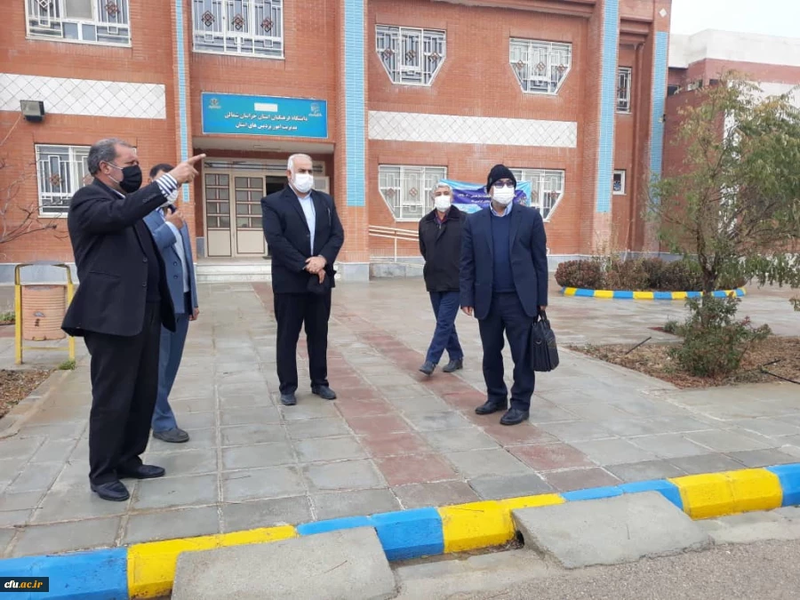 با حضور دکتر انصاری راد معاون دانشجویی دانشگاه فرهنگیان کشور ،مراسم تکریم و معارفه سرپرست مدیریت امور پردیس های دانشگاه فرهنگیان استان خراسان شمالی برگزار شد.
 4