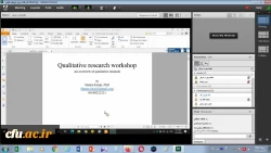 کارگاه علمی روش پژوهش کیفی در دانشگاه فرهنگیان یزد 5