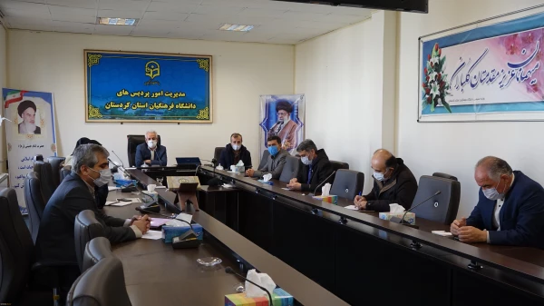 جلسه تکریم و معارفه اعضای شورای صنفی-رفاهی دانشجومعلمان پردیس های دانشگاه فرهنگیان کردستان 6