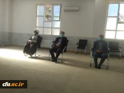 نشست تعاملی مسئولین دانشگاه فرهنگیان لرستان با نماینده ولی فقیه در استان و امام جمعه خرم آباد برگزار شد. 5