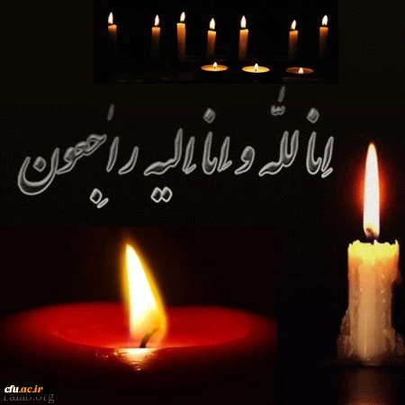 پیام تسلیت به دکتر انصاری راد 2