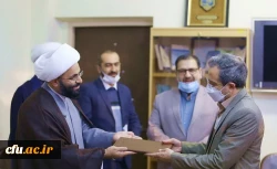 بازدیددکتر طاهری نیا معاون پژوهشی دانشگاه فرهنگیان 