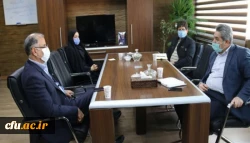 دیدار و گفتگوی مدیریت محترم امور پردیس های استان آذربایجان غربی با جناب آقای عباسی معاون استاندار و فرماندار ویژه شهرستان خوی  2