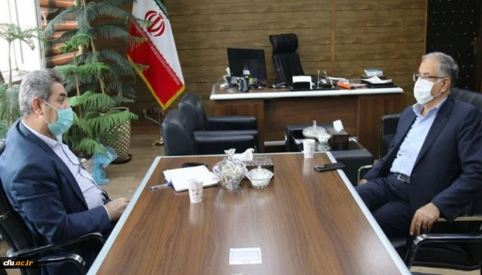 دیدار و گفتگوی مدیریت محترم امور پردیس های استان آذربایجان غربی با جناب آقای عباسی معاون استاندار و فرماندار ویژه شهرستان خوی  3