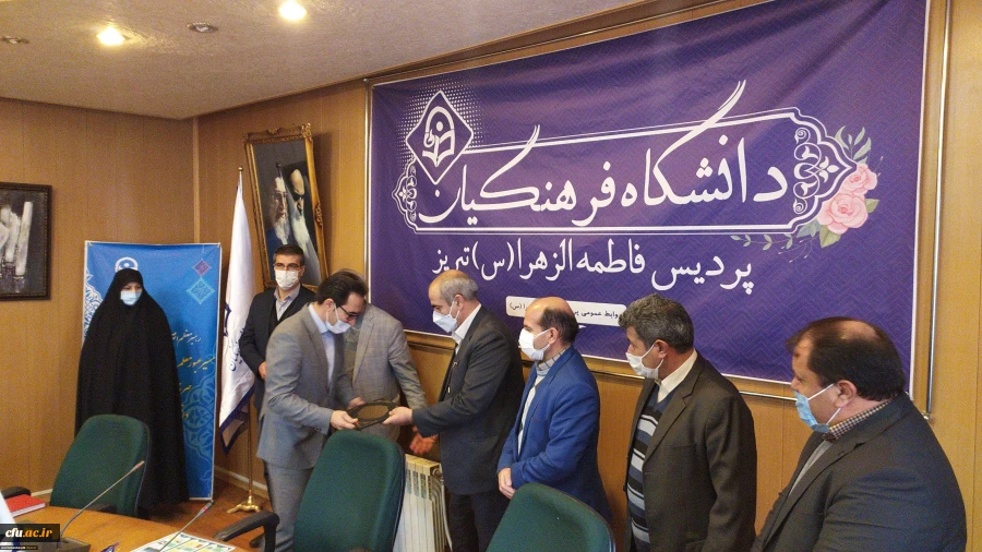 افتتاح اولین مرکز نوآوری و کارآفرینی دانشگاه فرهنگیان کشور شعبه استان آذربایجان شرقی و معارفه مدیر این مرکز در محل دانشسرای پسران تبریز؛  3