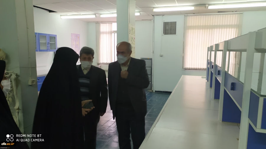 بازدید از پردیس های فاطمه الزهرا(س) و علامه امینی استان آذربایجان شرقی 2