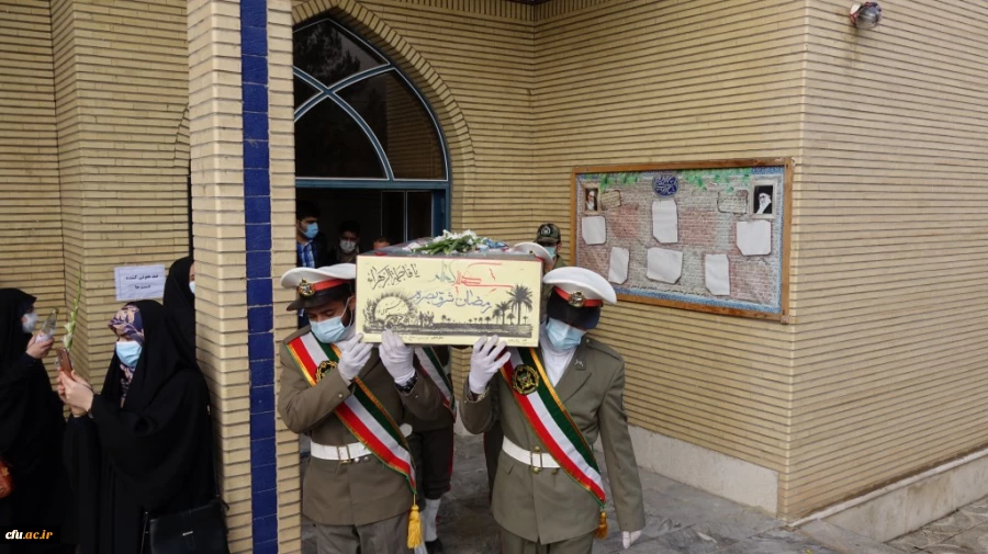 سخنرانی دکتر خنیفر در مراسم تشییع و تدفین شهدای گمنام دانشگاه فرهنگیان استان کردستان
 2