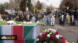 سخنرانی دکتر خنیفر در مراسم تشییع و تدفین شهدای گمنام دانشگاه فرهنگیان استان کردستان
 2