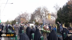 مراسم تشییع و تدفین شهدای گمنام در دانشگاه فرهنگیان کردستان 5