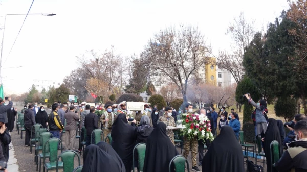 مراسم تشییع و تدفین شهدای گمنام در دانشگاه فرهنگیان کردستان 5