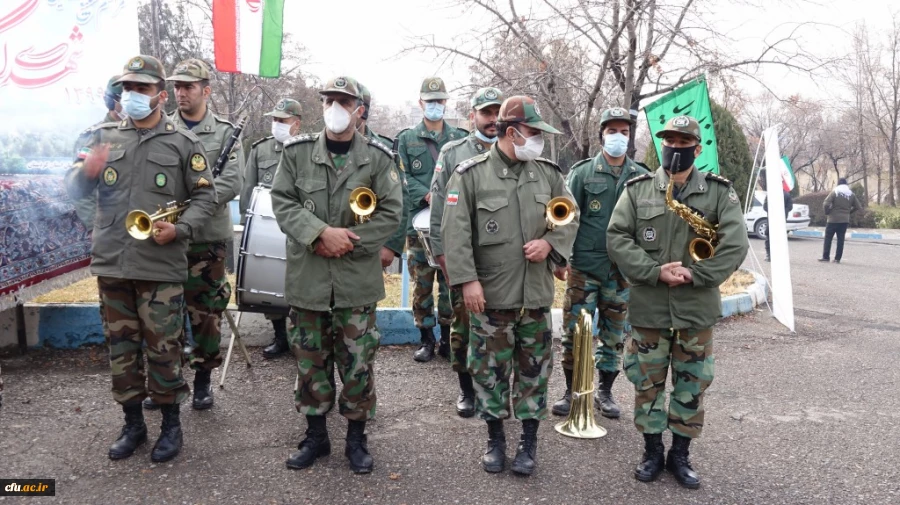 مراسم تشییع و تدفین شهدای گمنام در دانشگاه فرهنگیان کردستان 6