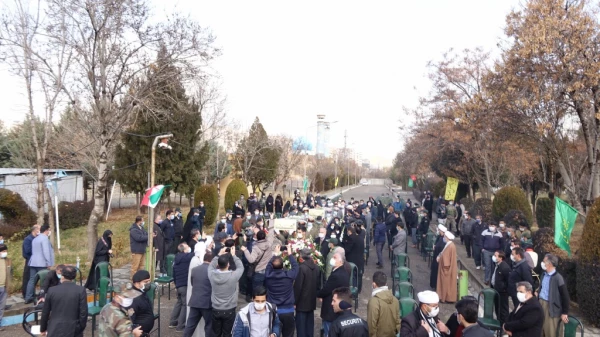 مراسم تشییع و تدفین شهدای گمنام در دانشگاه فرهنگیان کردستان 7