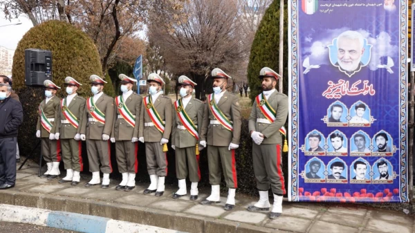 مراسم تشییع و تدفین شهدای گمنام در دانشگاه فرهنگیان کردستان 9