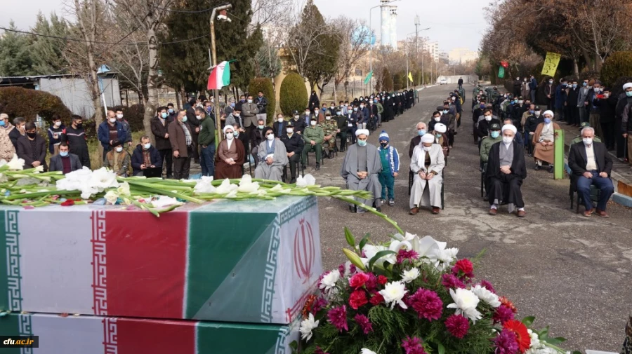 مراسم تشییع و تدفین شهدای گمنام در دانشگاه فرهنگیان کردستان 10