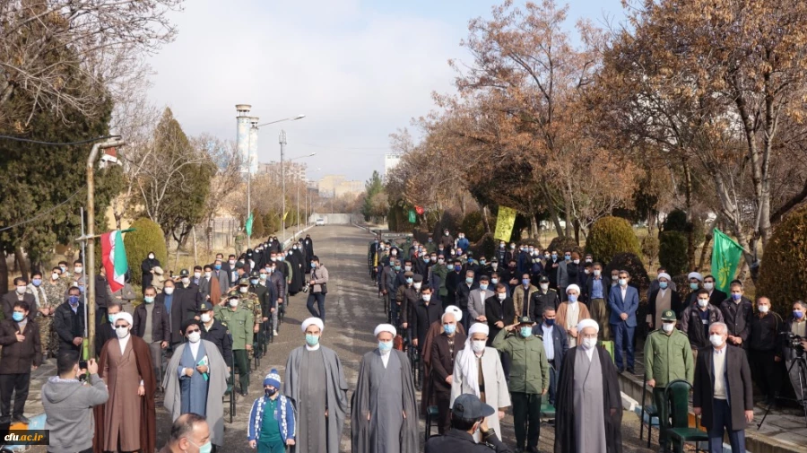 مراسم تشییع و تدفین شهدای گمنام در دانشگاه فرهنگیان کردستان 11