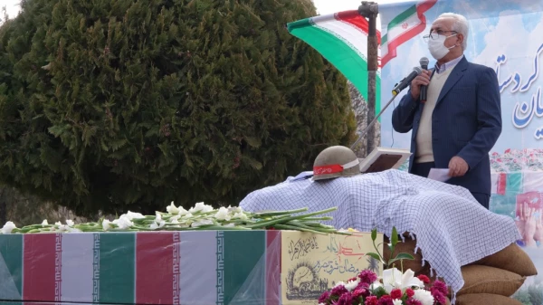 مراسم تشییع و تدفین شهدای گمنام در دانشگاه فرهنگیان کردستان 12