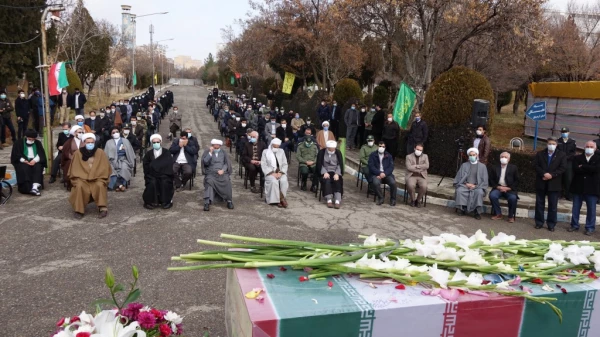 مراسم تشییع و تدفین شهدای گمنام در دانشگاه فرهنگیان کردستان 15