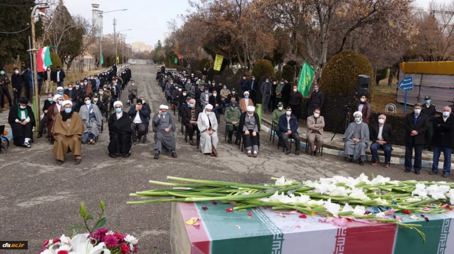مراسم تشییع و تدفین شهدای گمنام در دانشگاه فرهنگیان کردستان 15