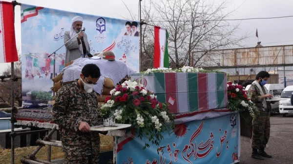 مراسم تشییع و تدفین شهدای گمنام در دانشگاه فرهنگیان کردستان 16