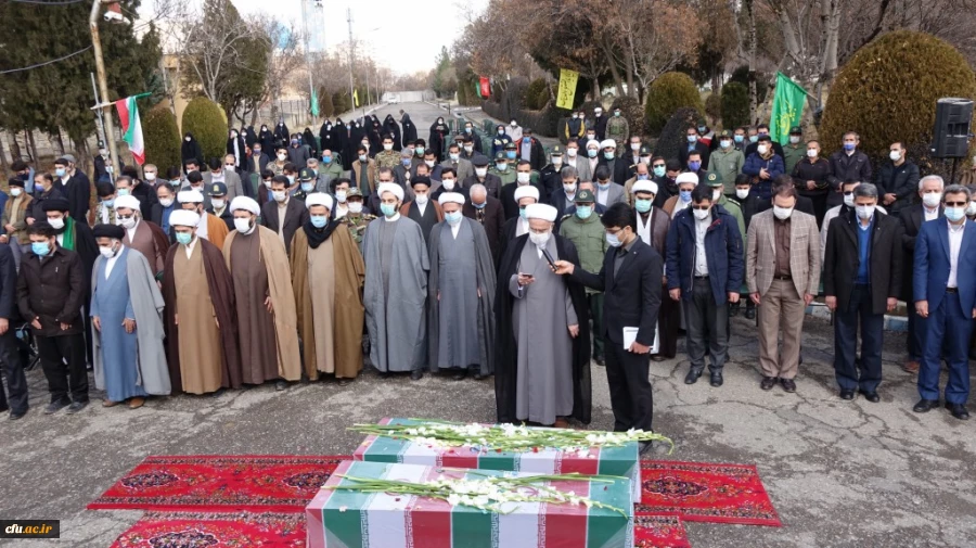 مراسم تشییع و تدفین شهدای گمنام در دانشگاه فرهنگیان کردستان 20
