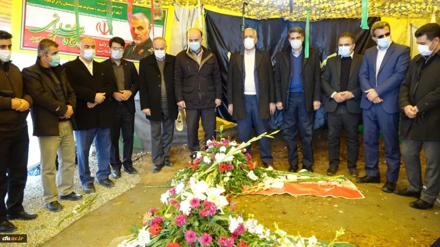 مراسم تشییع و تدفین شهدای گمنام در دانشگاه فرهنگیان کردستان 25