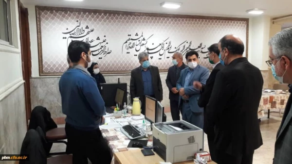 بازدید معاون فرهنگی اجتماعی دانشگاه فرهنگیان از روند ثبت نام دانشجویان نوورود خراسان رضوی 2