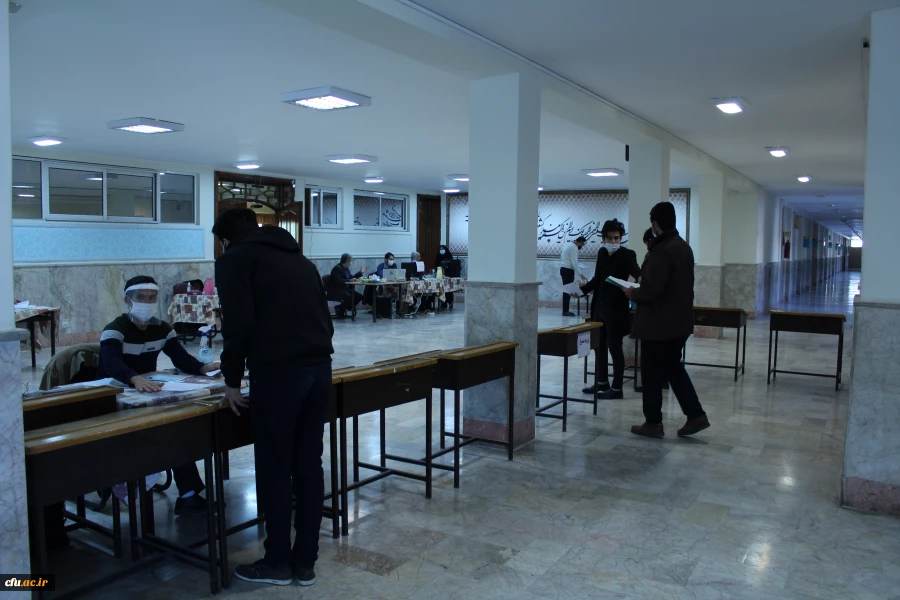 بازدید معاون فرهنگی اجتماعی دانشگاه فرهنگیان از روند ثبت نام دانشجویان نوورود خراسان رضوی 3