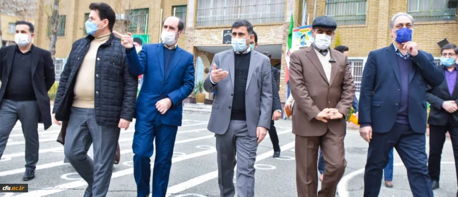 بازدید استاندار البرز از دانشگاه فرهنگیان پردیس امیرکبیر 2