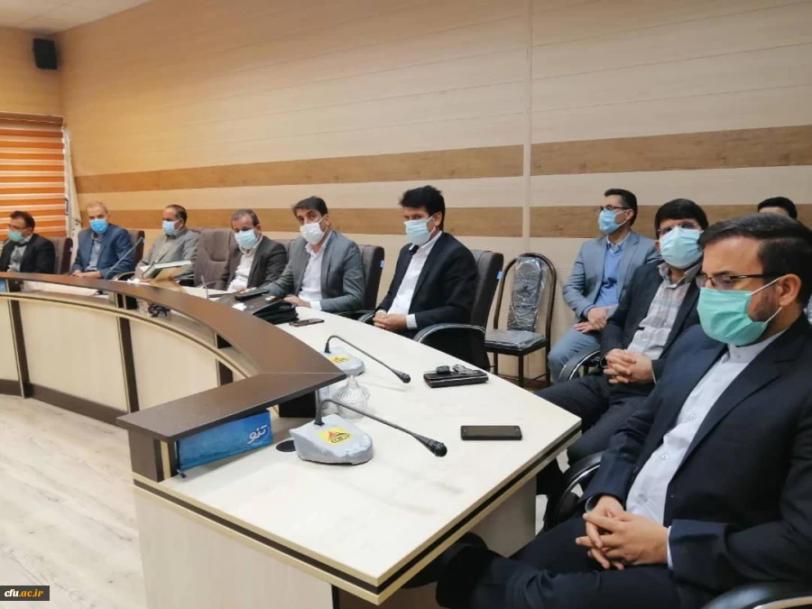 جلسه تکریم و معارفه سرپرستان قدیم و جدید مدیریت امور پردیس های استانی دانشگاه فرهنگیان ایلام