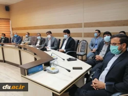 جلسه تکریم و معارفه سرپرستان قدیم و جدید مدیریت امور پردیس های استانی دانشگاه فرهنگیان ایلام