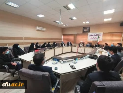 جلسه تکریم و معارفه سرپرستان قدیم و جدید مدیریت امور پردیس های استانی دانشگاه فرهنگیان ایلام