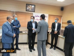 جلسه تکریم و معارفه سرپرستان قدیم و جدید مدیریت امور پردیس های استانی دانشگاه فرهنگیان ایلام