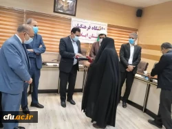 جلسه تکریم و معارفه سرپرستان قدیم و جدید مدیریت امور پردیس های استانی دانشگاه فرهنگیان ایلام