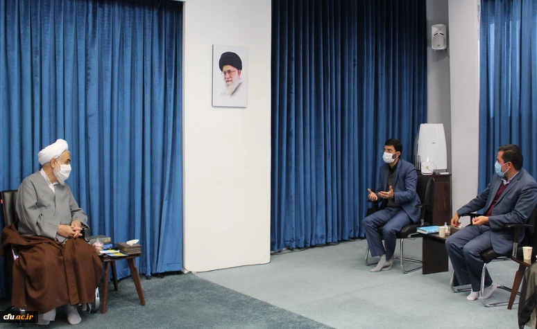 دیدار رییس بسیج اساتید دانشگاه فرهنگیان کشور با نماینده مقام معظم رهبری و سپاه صاحب الامر (عج) در استان قزوین 4