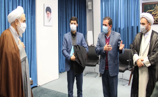 دیدار رییس بسیج اساتید دانشگاه فرهنگیان کشور با نماینده مقام معظم رهبری و سپاه صاحب الامر (عج) در استان قزوین 7