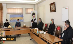 دیدار رییس بسیج اساتید دانشگاه فرهنگیان کشور با نماینده مقام معظم رهبری و سپاه صاحب الامر (عج) در استان قزوین 8