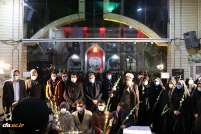 گزارش تصویری:

رییس دانشگاه فرهنگیان در مراسم بزرگداشت سردار شهید قاسم سلیمانی در دانشگاه فرهنگیان کرمان