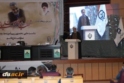 هدف این است که بتوانیم شهید سلیمانی را به عنوان یک الگو برای نسل آینده دانش اموزان و دانشجویان و معلمان معرفی کنیم 2