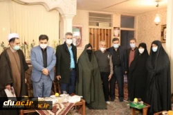 دیدار رئیس دانشگاه فرهنگیان کشور با خانواده شهید محسن برهانی 2