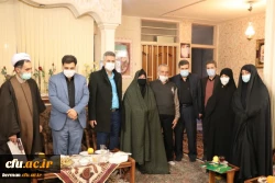 دیدار رئیس دانشگاه فرهنگیان کشور با خانواده شهید محسن برهانی 2