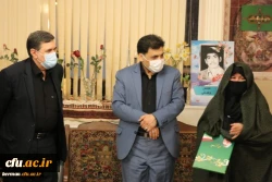 دیدار رئیس دانشگاه فرهنگیان کشور با خانواده شهید محسن برهانی 3