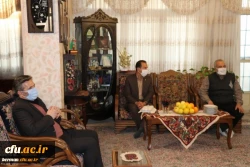 دیدار رئیس دانشگاه فرهنگیان کشور با خانواده شهید محسن برهانی 7