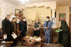 دیدار رئیس دانشگاه فرهنگیان کشور با خانواده شهید محسن برهانی 8
