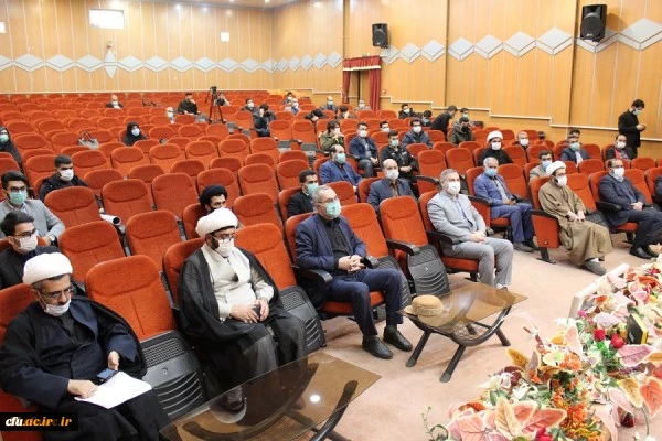 مراسم اولین سالگرد شهادت سید الشهدای مقاومت شهید حاج قاسم سلیمانی و همرزمانش در پردیس علامه طباطبایی دانشگاه فرهنگیان لرستان برگزار شد 2