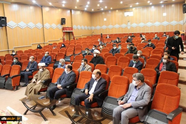 مراسم اولین سالگرد شهادت سید الشهدای مقاومت شهید حاج قاسم سلیمانی و همرزمانش در پردیس علامه طباطبایی دانشگاه فرهنگیان لرستان برگزار شد 6