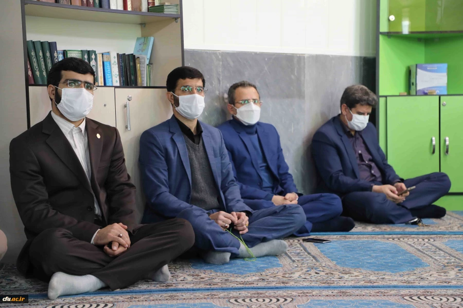 برگزاری مراسم بزرگداشت سالروز شهادت سردار شهید قاسم سلیمانی در نمازخانه سازمان مرکزی دانشگاه فرهنگیان 6