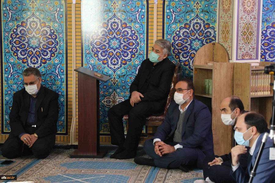 برگزاری مراسم بزرگداشت سالروز شهادت سردار شهید قاسم سلیمانی در نمازخانه سازمان مرکزی دانشگاه فرهنگیان 10