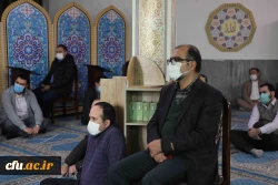 برگزاری مراسم بزرگداشت سالروز شهادت سردار شهید قاسم سلیمانی در نمازخانه سازمان مرکزی دانشگاه فرهنگیان 11